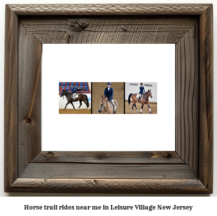 horse trail rides near me in Leisure Village, New Jersey